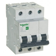 Автоматический выключатель EASY9 Schneider Electric -3п 50А Автоматический выключатель EASY9 Schneider Electric -3п 50А