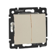 Механизм Legrand Valena выкл. 2кл. крем 774305
