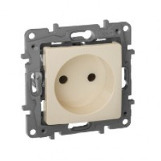 Механизм Legrand ETIKA-роз. 1м  без з/к КРЕМ. 672320
