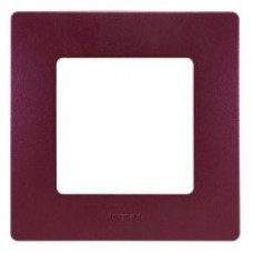 Рамка Legrand ETIKA 1м Синяя (Сливовая) 672561 Рамка Legrand ETIKA 1м Синяя (Сливовая) 672561