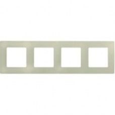 Рамка Legrand ETIKA 4м Слон. кость 672514 Рамка Legrand ETIKA 4м Слон. кость 672514